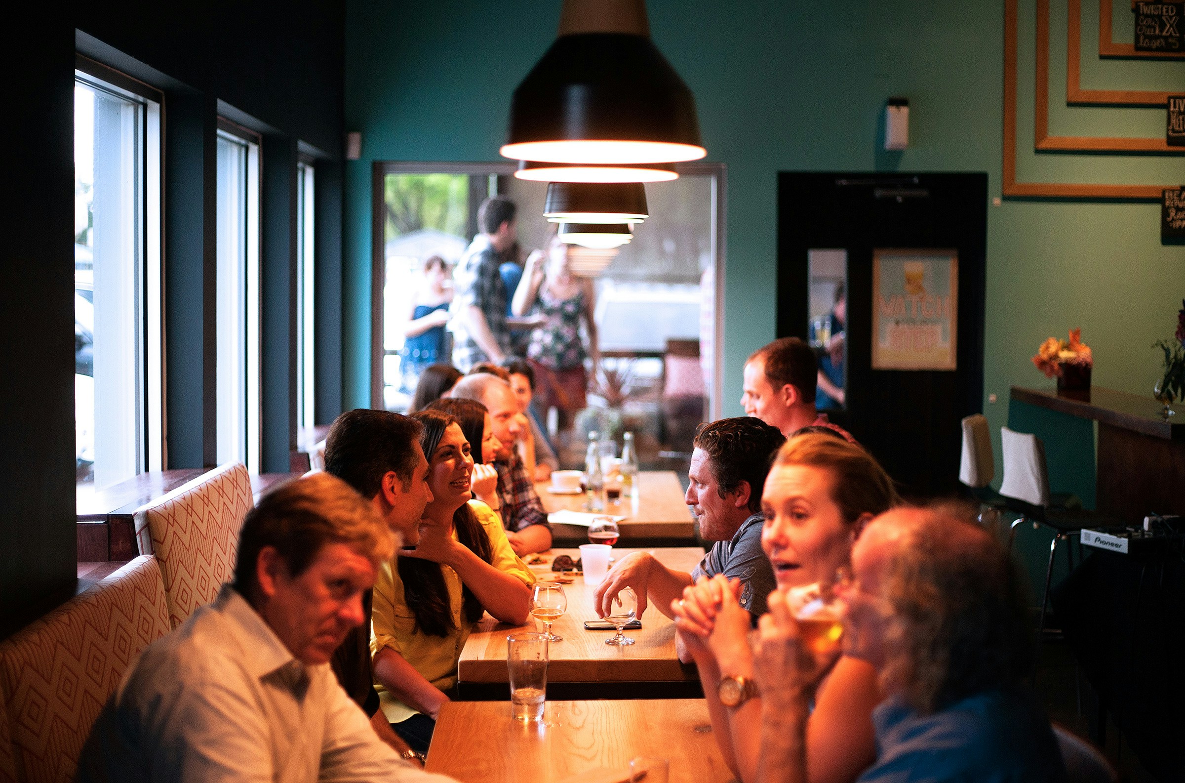 Verified social scene at an apartment community